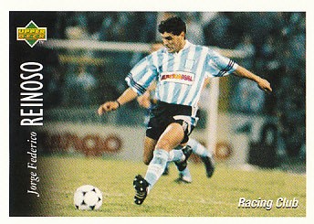 Jorge Federico Reinoso Racing Club 1995 Upper Deck Futbol Argentina #43